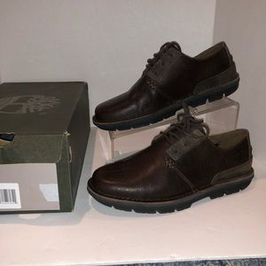Timberland Coltin Low Dark Brown Dress Shoes Sz 7